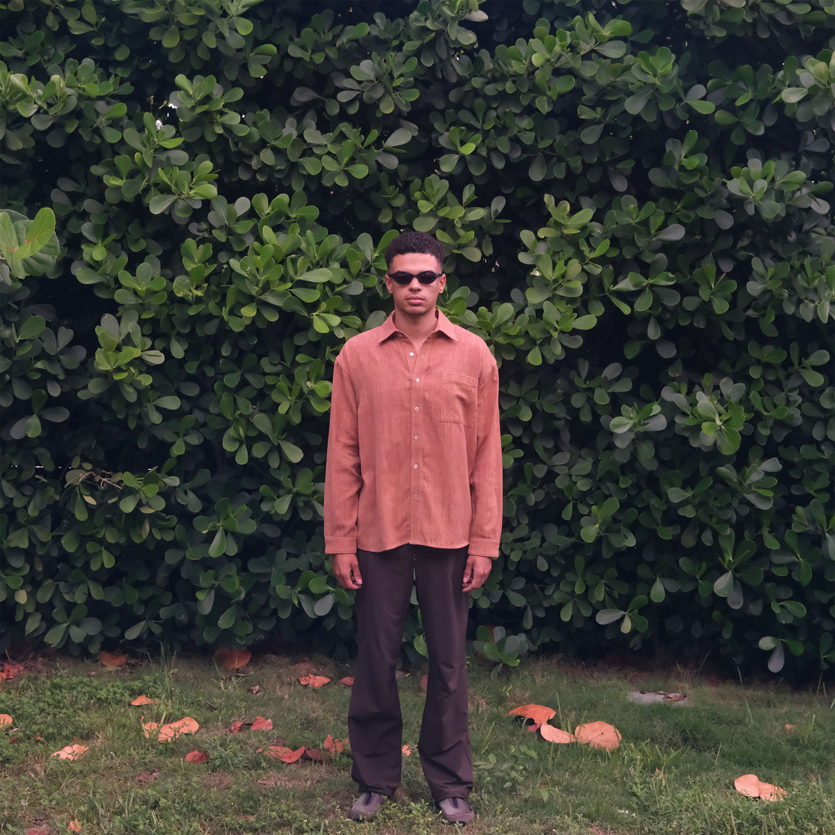 Brown Cotton + Red Madder